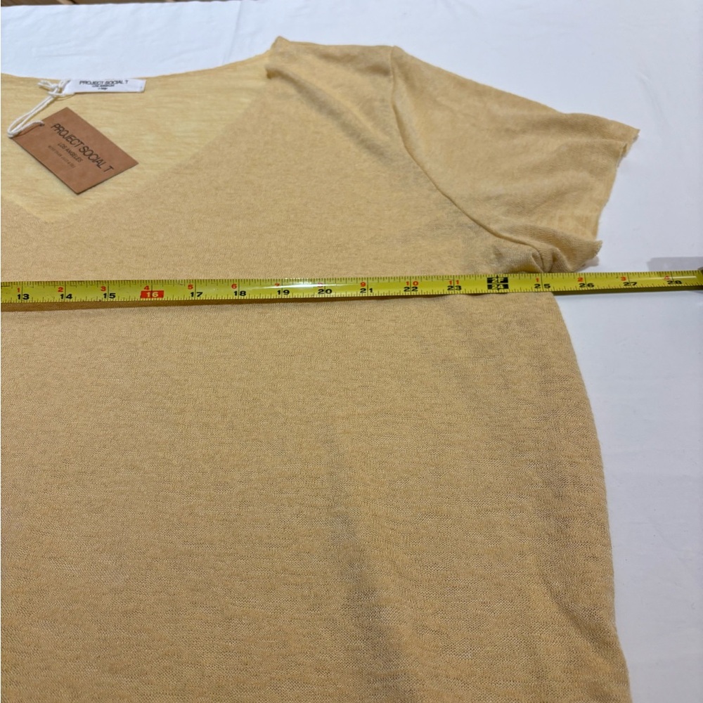 NWT Project Social T Original Textured V in XL - Picture 7 of 9
